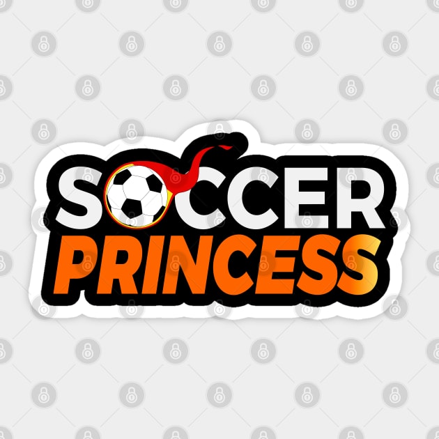 Soccer Princess Sticker by LisaLiza